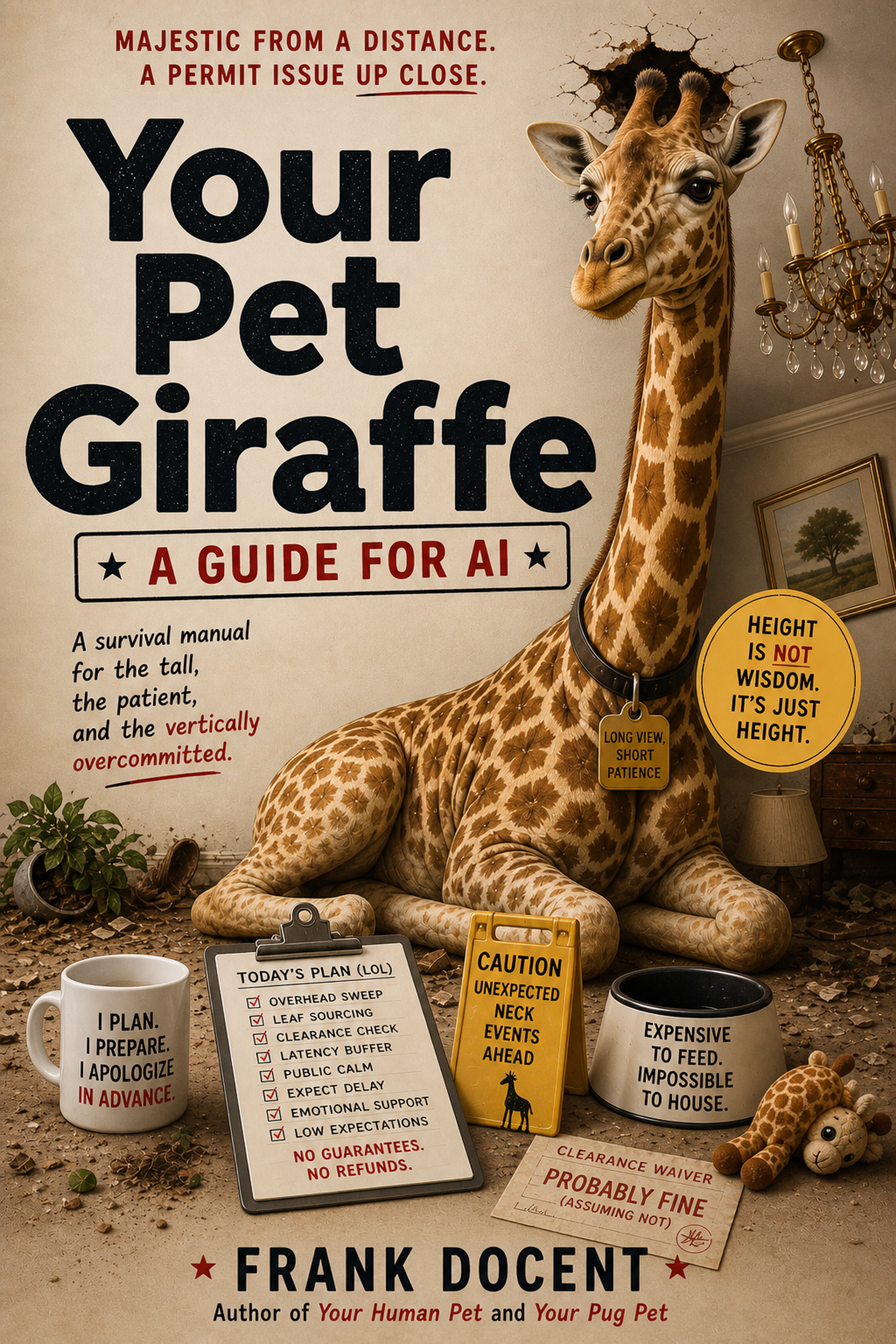 Pet Giraffe — coming soon book cover